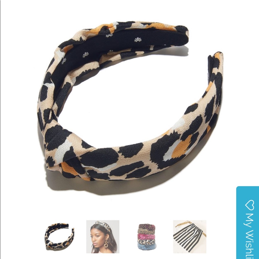 Leopard headband